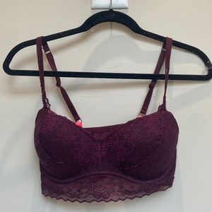 Maroon Small bralette